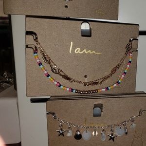 X2 ankle  nice bracelets new